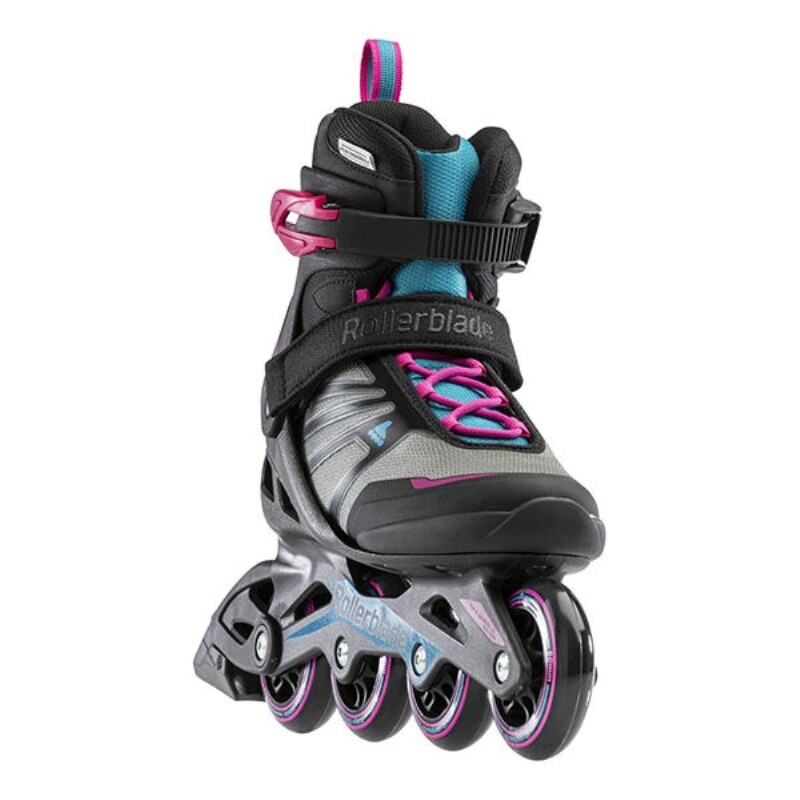 Roller Profesional Rollerblade Zetrablade Wsd Negro/rosado