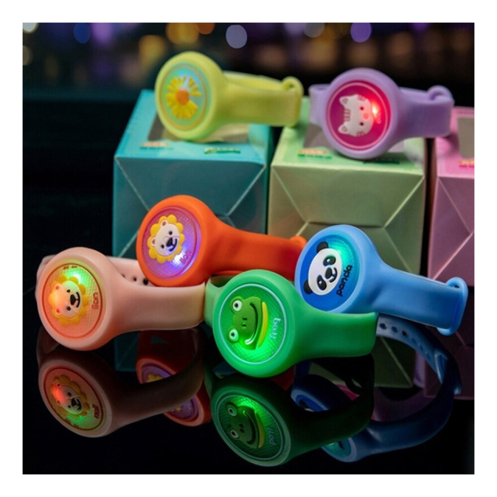RELOJ PULSERA ANTI MOSQUITOS CON LUZ niño