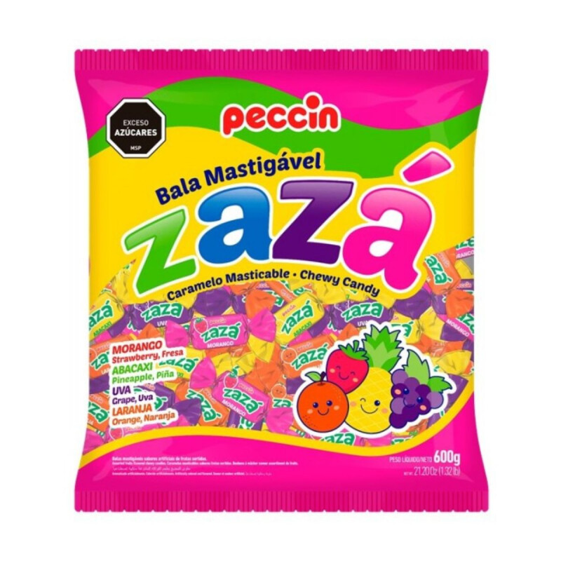 Caramelo Masticable ZAZA 600 Grs Caramelo Masticable ZAZA 600 Grs