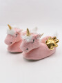 PANTUFLA UNICORNIO ROSADO