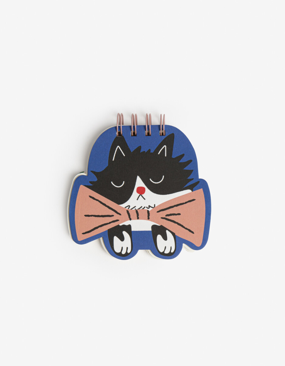 Anotador Anillado Estampado. Contiene 80 Páginas Lisas. 