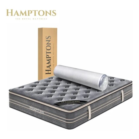 Colchon de resortes Queen Hamptons Zirconium Colchon de resortes Queen Hamptons Zirconium