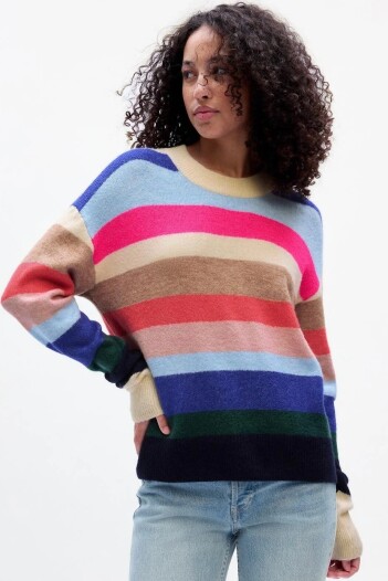 Buzo Forevercozy A Rayas Mujer Sp Hol Happy Stripe