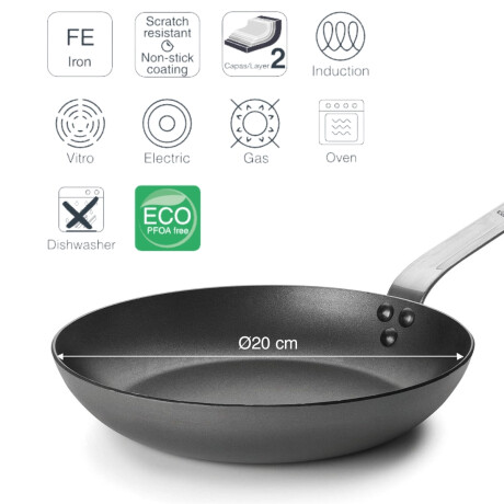 Sartén tri hierro 20cm Sartén tri hierro 20cm