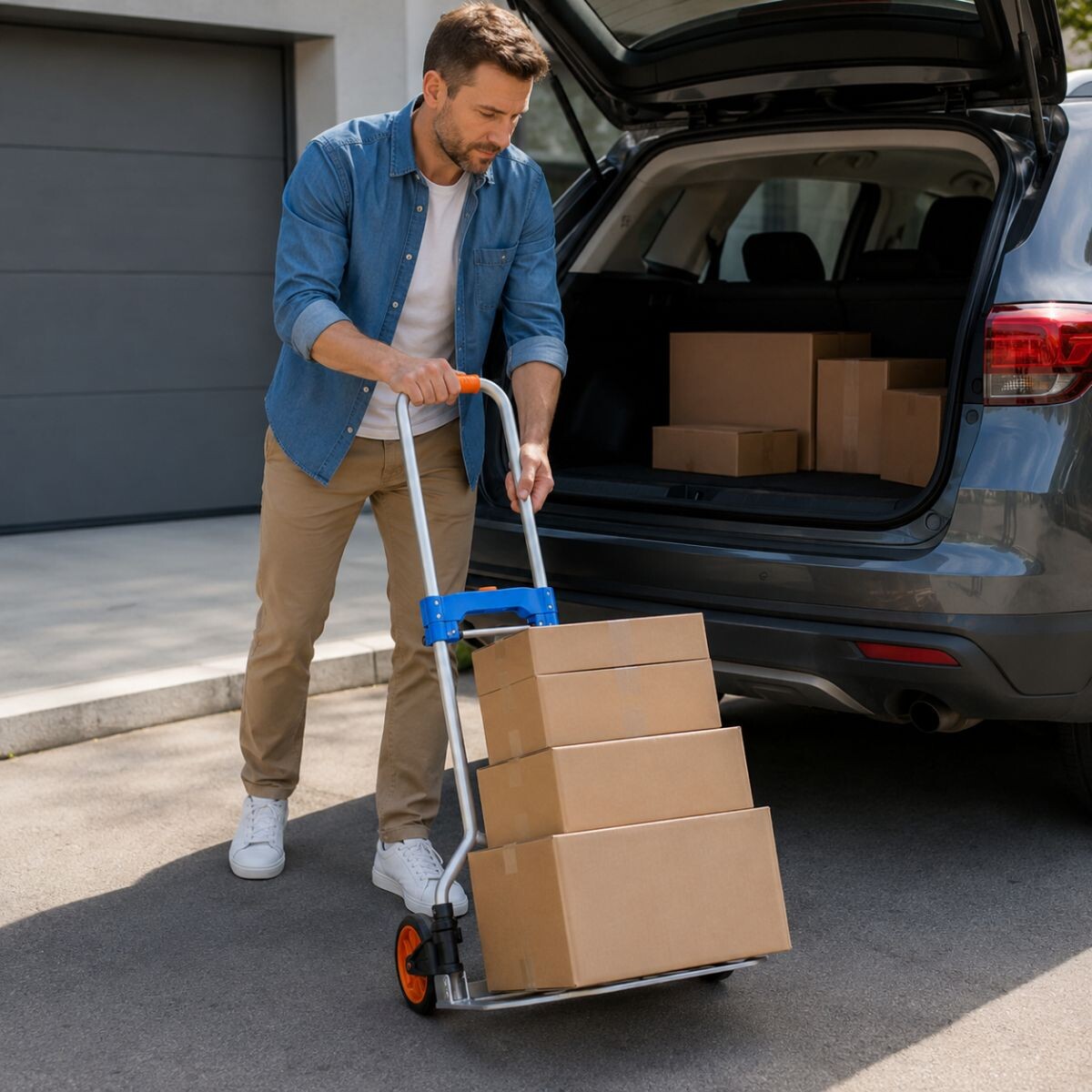 CARRO CARGA PLEGABLE 60KG WADFOW Carro Carga Plegable 60kg Wadfow