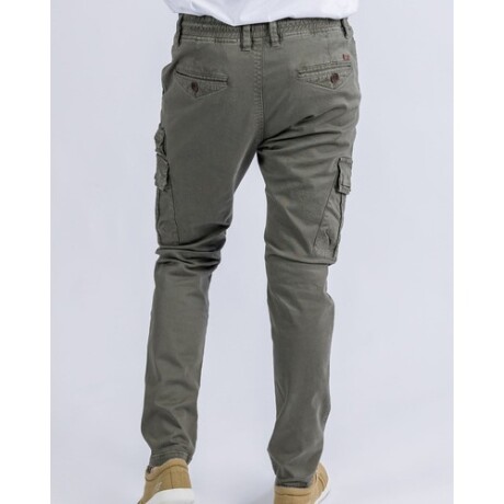 Pantalón cargo UFO Rick verde Verde musgo