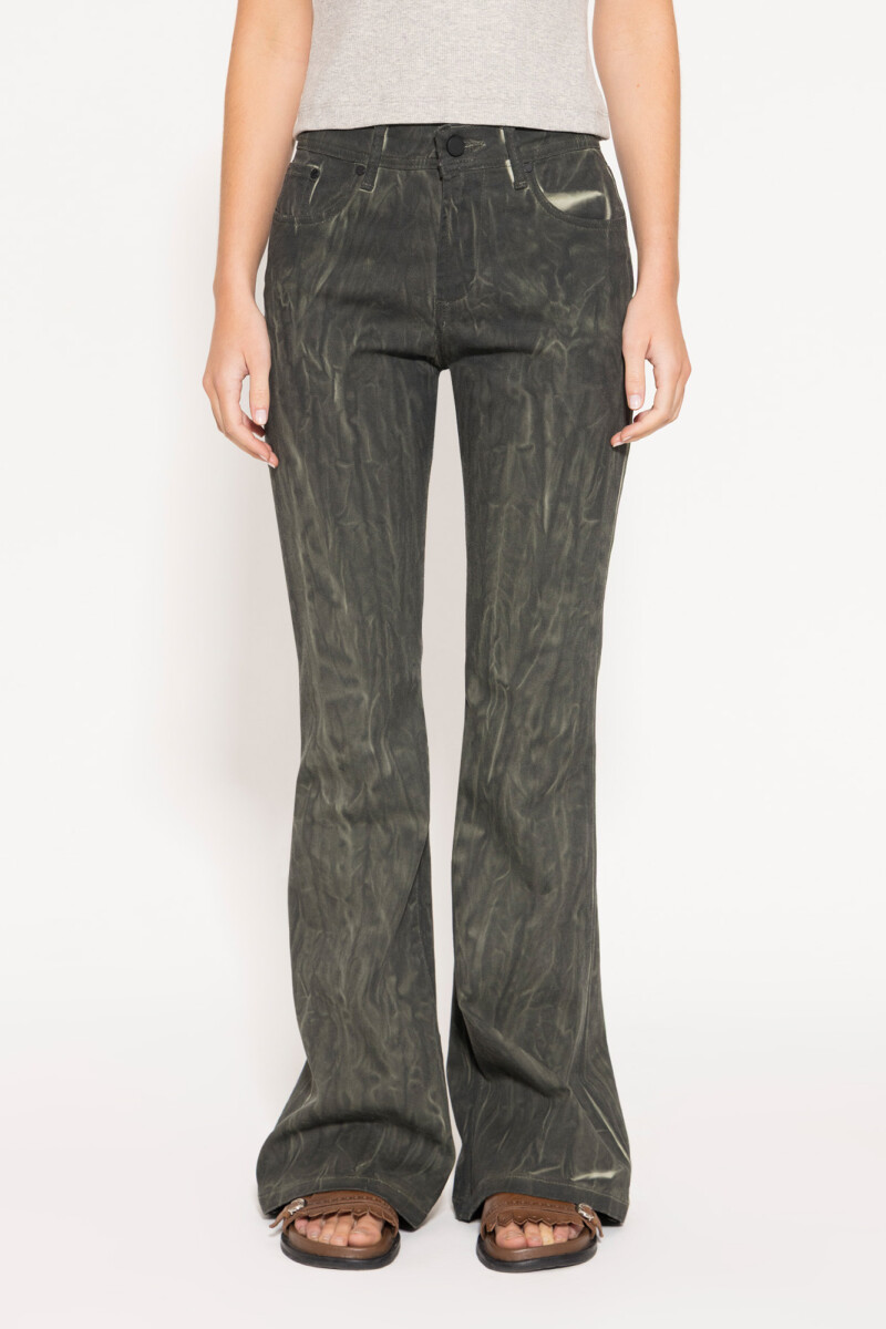 JEANS ANNIE COLOR Verde Militar