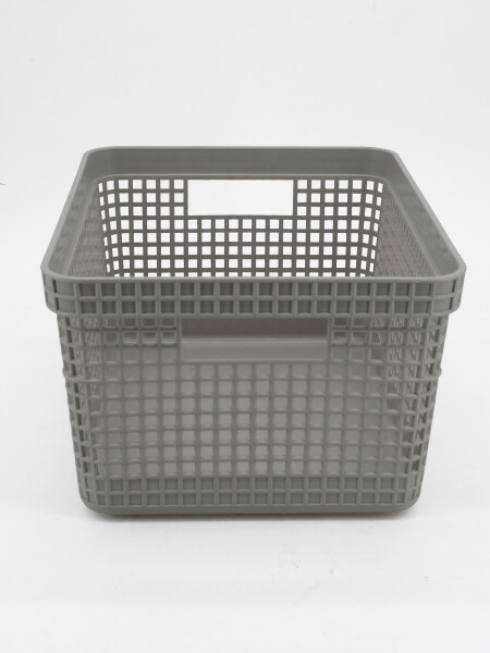 CESTA PLASTICA BEIGE