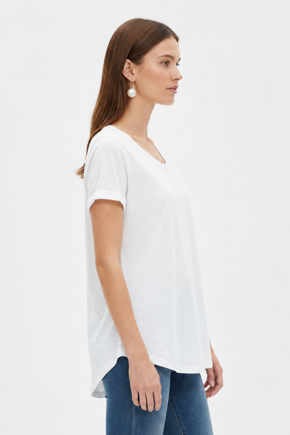 Remera Cordata Blanco