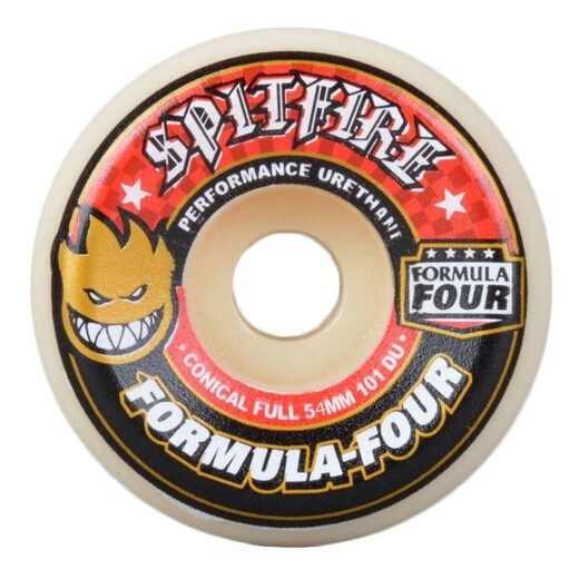 Ruedas Spitfire Ruedas Spitfire Conical Full 54Mm 101 - Rojo Ruedas Spitfire Ruedas Spitfire Conical Full 54Mm 101 - Rojo