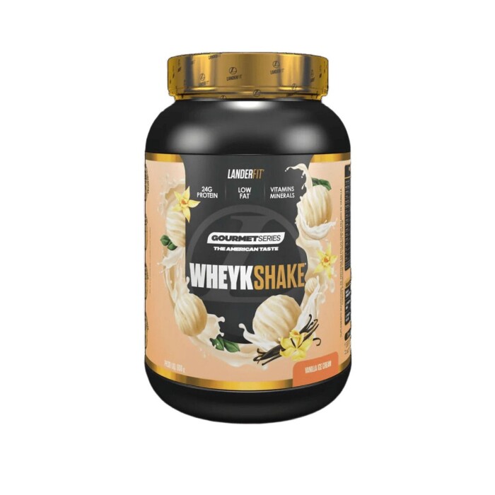 WHEYKSHAKE LANDERFIT VAINILLA FR X 900 G única