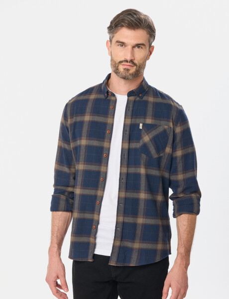 CAMISA DE VIYELA Verde