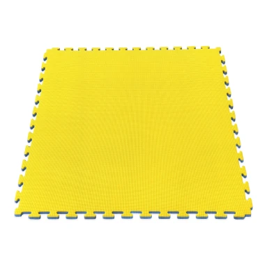 Piso Goma Eva Tatami Encastrable 1m x 1m x 2cm Randers Azul/Amarillo