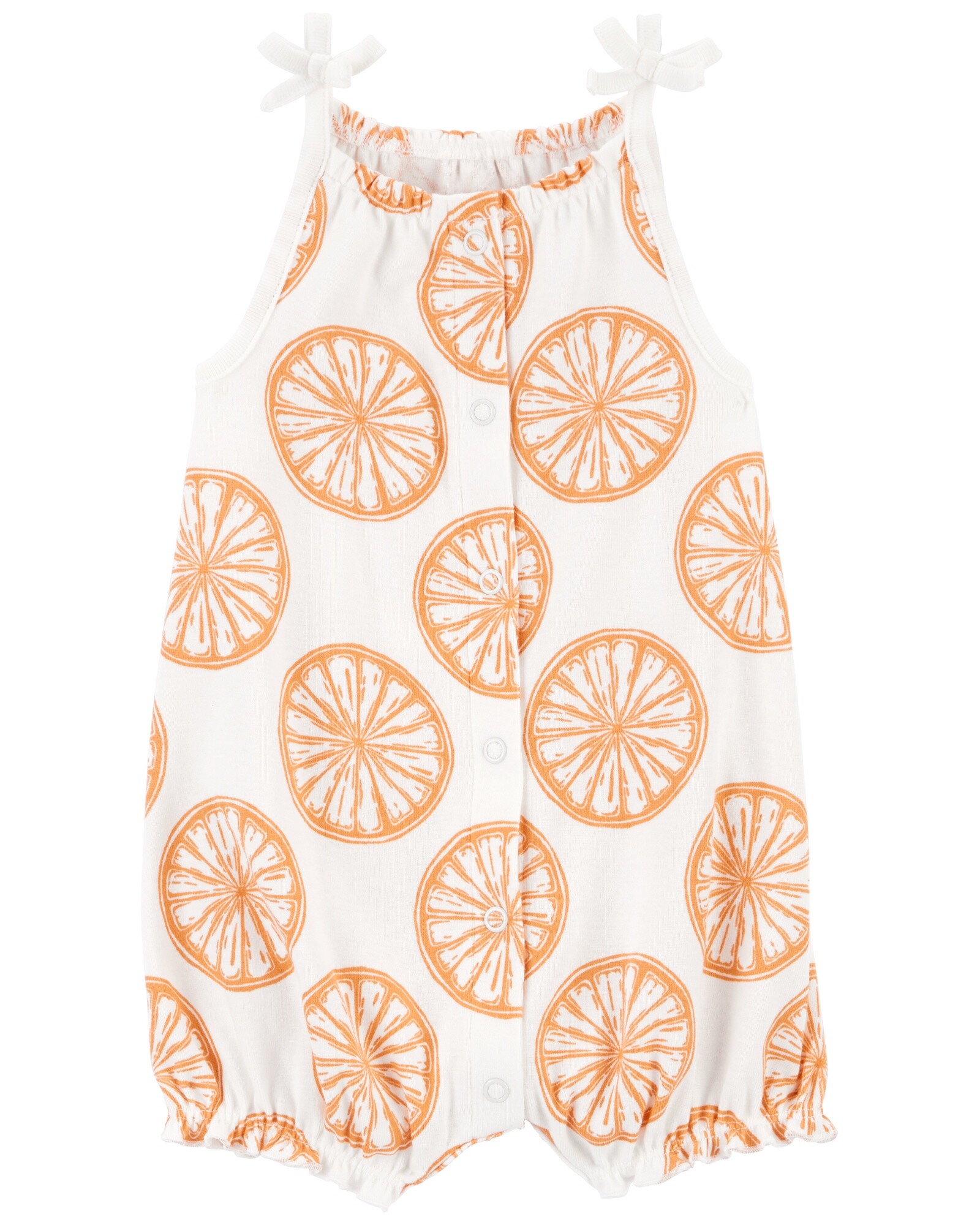 Monito bombachudo de algodón, diseño naranjas Sin color