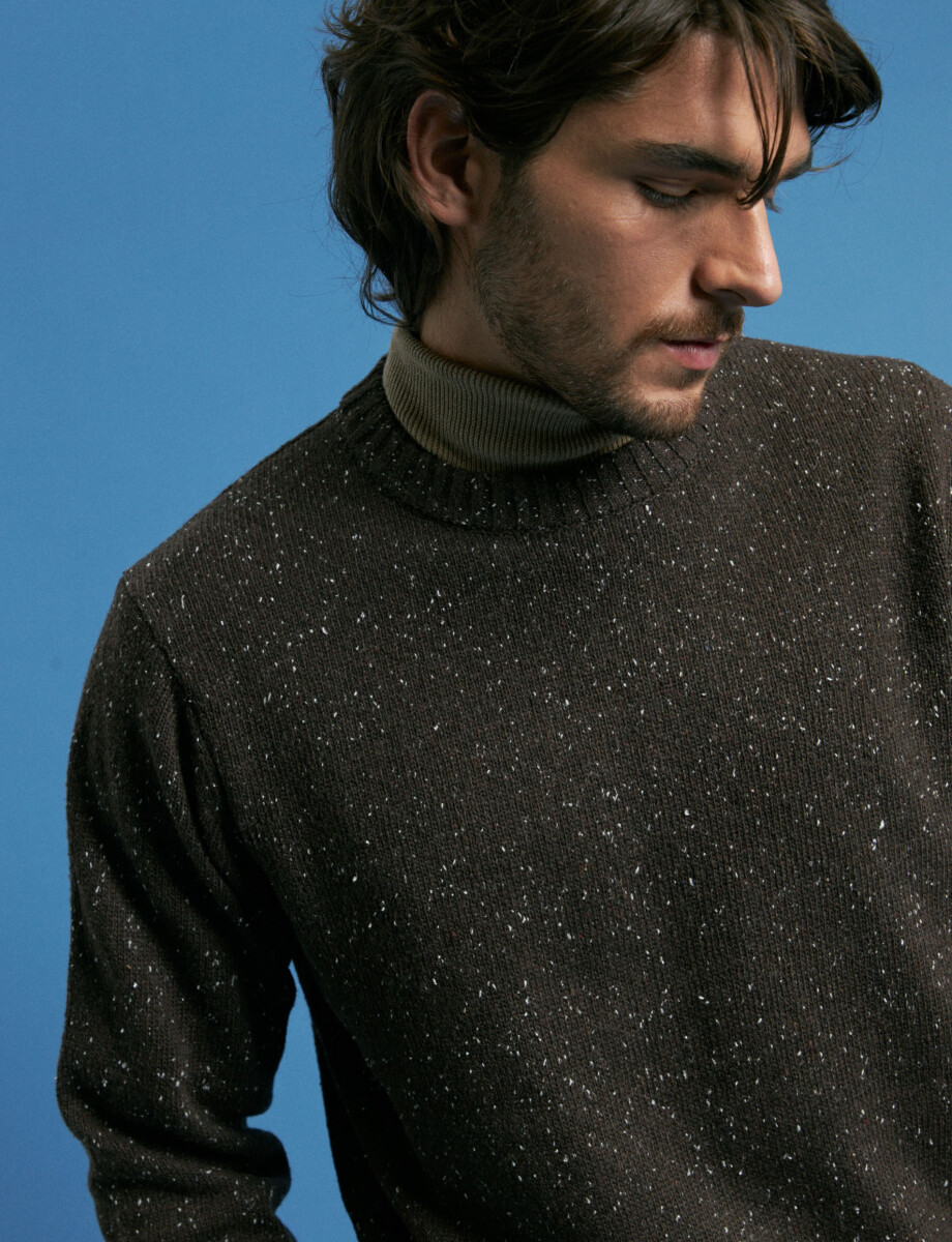 470420 SWEATER HARRY Marron