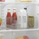 Organizador Acrílico con divisiones multiuso heladera 18x28cm TRANSPARENTE