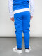 PANTALÓN URBAN Nacional Junior Azul Royal, Blanco