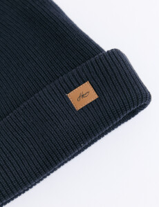 700515 GORRO TEJIDO HARRY Azul Oscuro