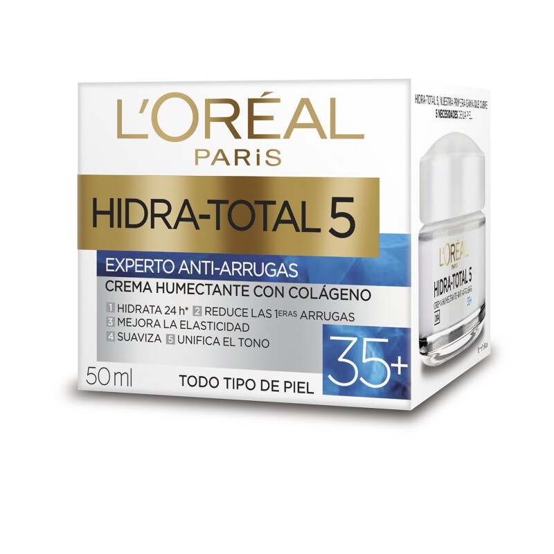 L'oreal Dermo Expert Hidra Total 5 Wrinkle +35 50 Ml. L'oreal Dermo Expert Hidra Total 5 Wrinkle +35 50 Ml.