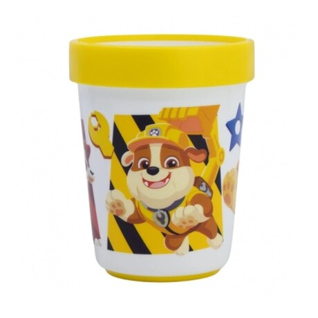 VASO 260ML AMARILLO Y BLANCO PAW PATROL 001