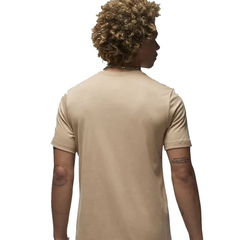 Remera Nike Jordan de Hombre - FB7365-200 Beige