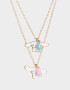 Collares Infantiles Licencias Collares Para Compartir Cinnamoroll - Dorado