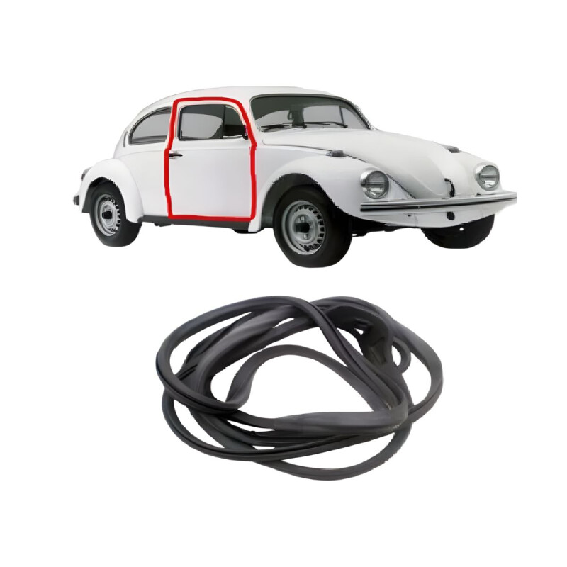 JUEGO DE GOMAS DE PUERTA FUSCA 67/88 Juego De Gomas De Puerta Fusca 67/88