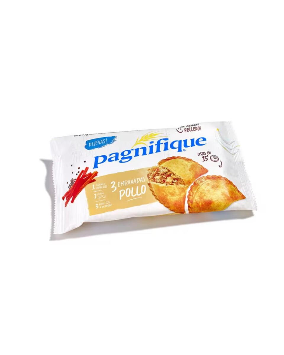 Empanadas de pollo Pagnifique x 3 
