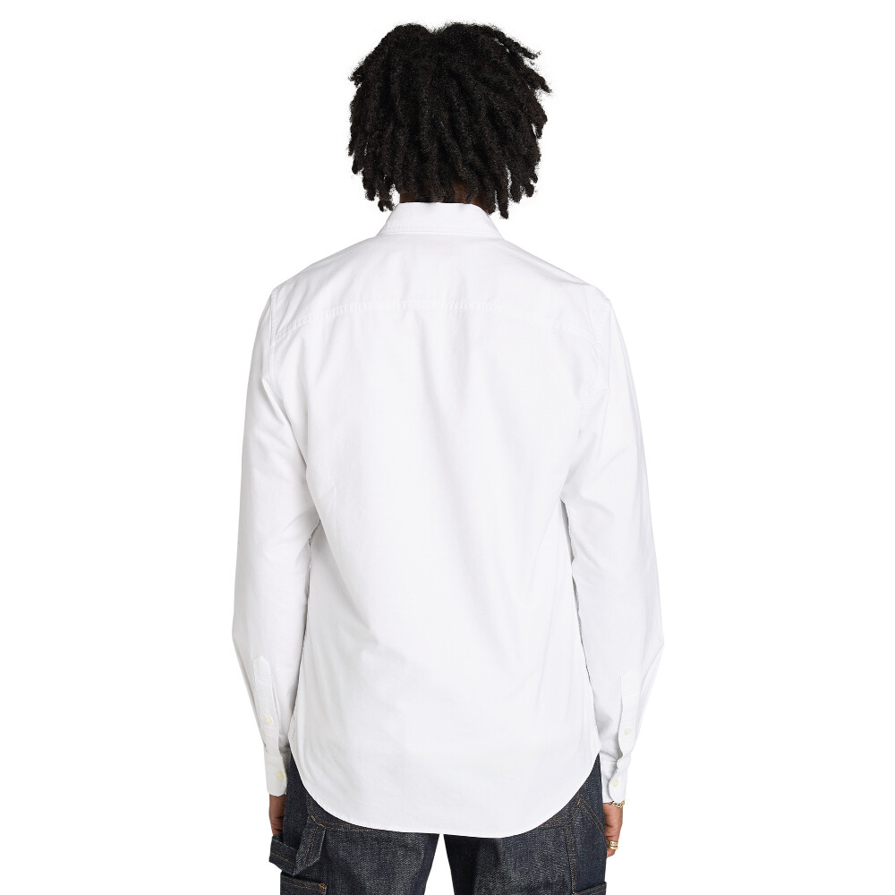 Camisa Oxford Hombre White Yd