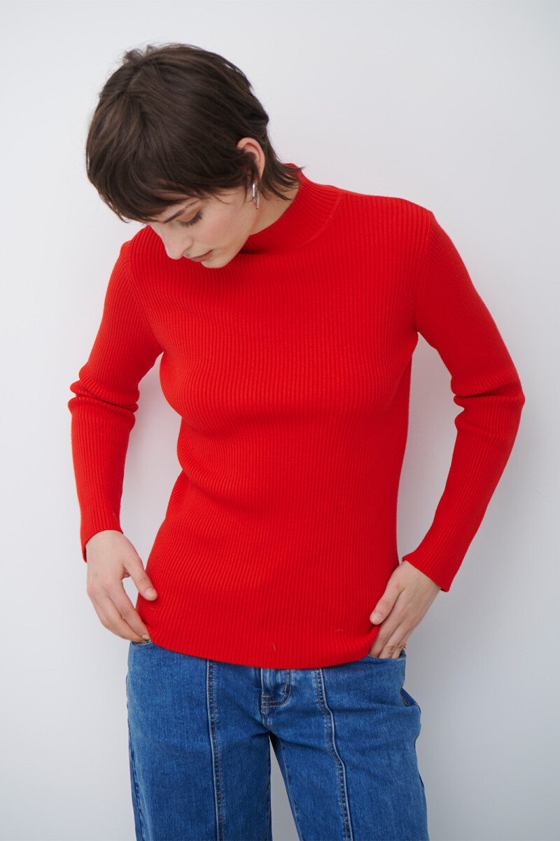 POLERA MORLEY ROJO