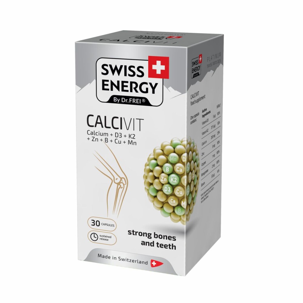 SWISS ENERGY CALCIVIT STRONG B x 30 CAPS única