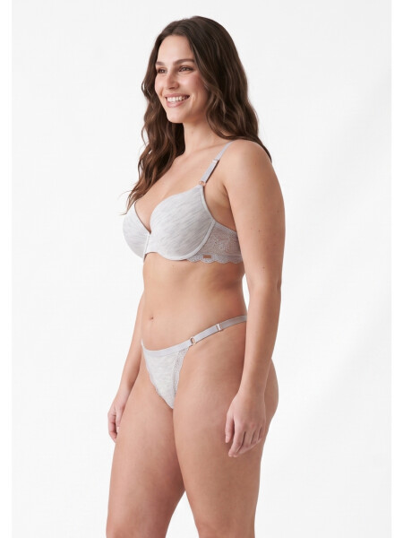 COLALESS DORITA GRIS MELANGE M
