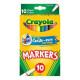 Crayola: Marcadores Finos Clásicos X 10 Crayola: Marcadores Finos Clásicos X 10