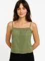 Musculosa Reuno Verde Grisaceo