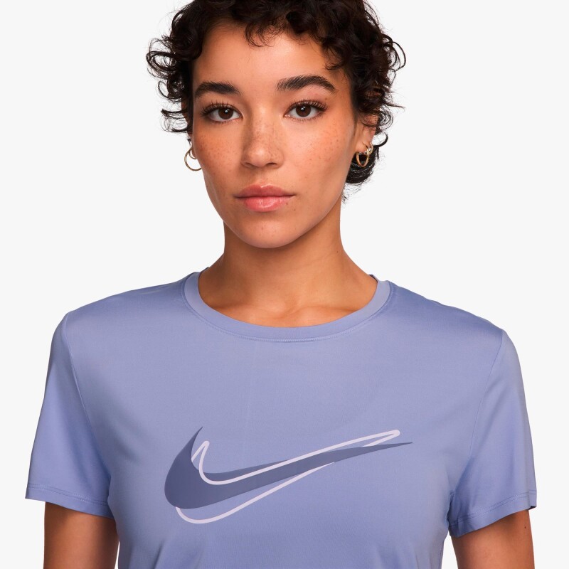 Remera Nike One Swoosh de Mujer Morado