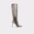 AGATHEA PEWTER METALLIC SYNTHETIC PEWTER