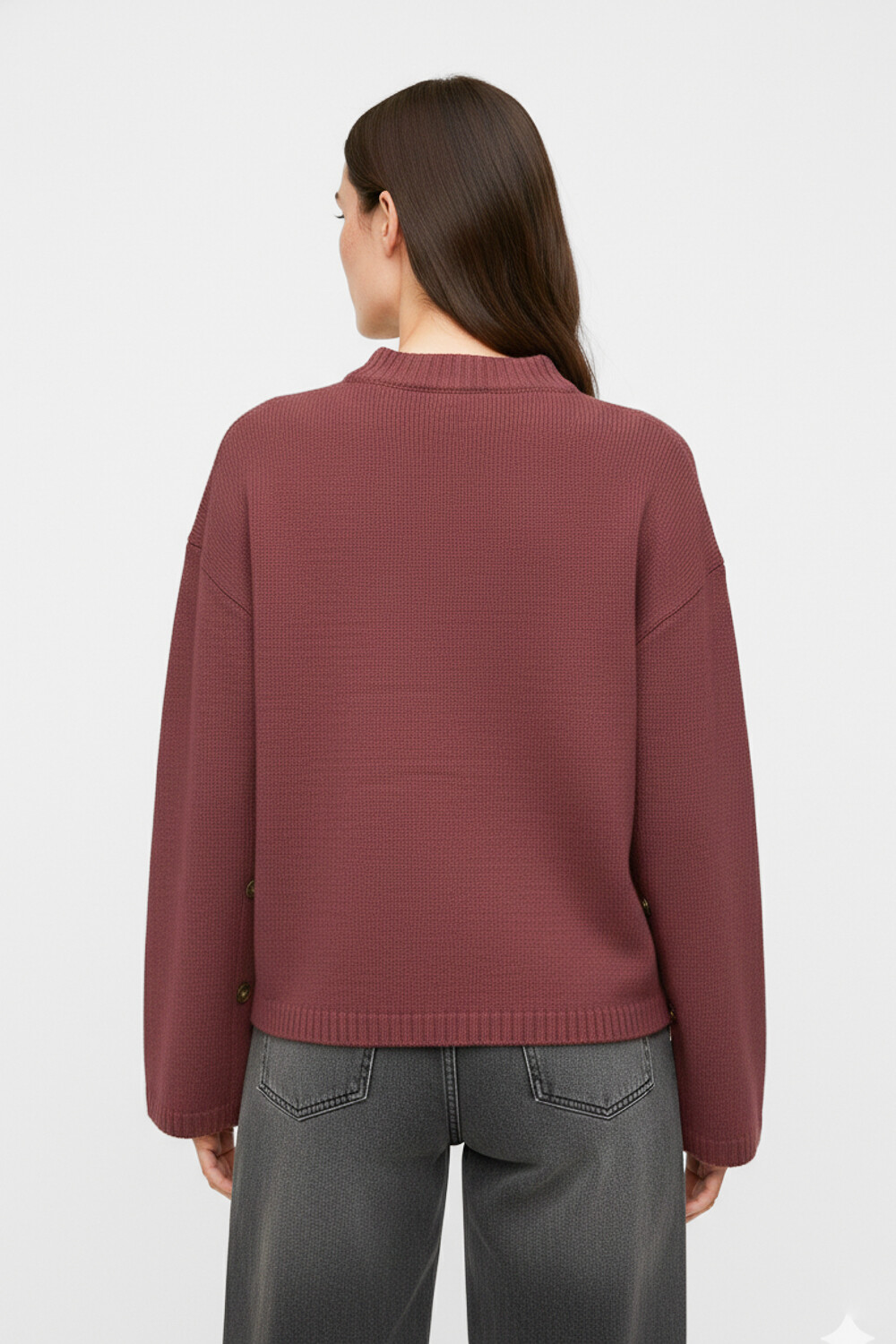 Sweater Meyros Cereza Oscuro