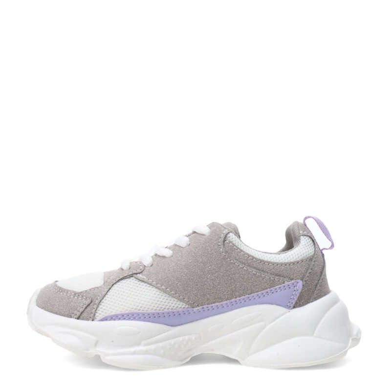 Championes de Niña Umbro Flit Gris - Violeta