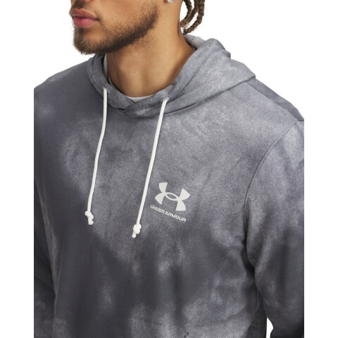 UA Rival Terry AOP Hood Q1-GRY GRY-025