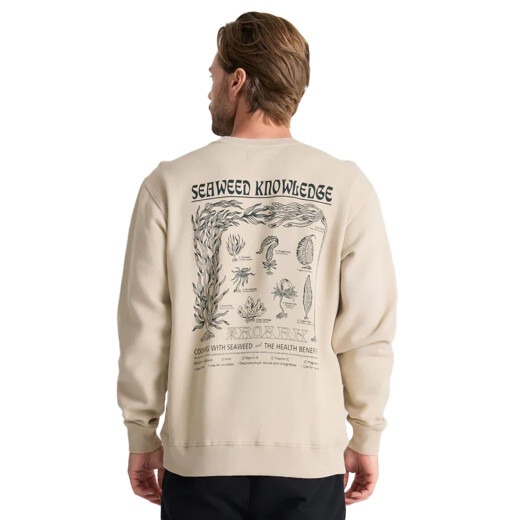 Buzo Roark Seaweed Knowledge Fleece - Beige Buzo Roark Seaweed Knowledge Fleece - Beige