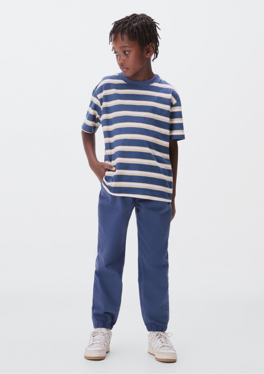 CAMISETA MM MASC - AZUL ESCURO 