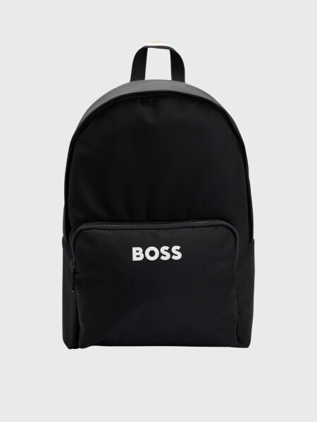 BOSS - Mochila Ajustable con Logo Negro