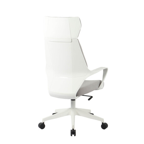 SILLA DE OFICINA TELA-Y-POLIPROPILENO GRIS ARSENE