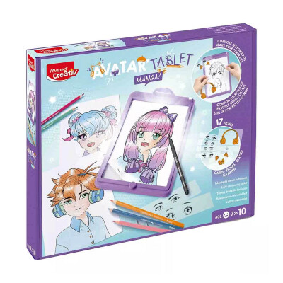Tablet de dibujo Avatar Manga Maped Creativ Tablet de dibujo Avatar Manga Maped Creativ