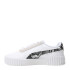 Championes de Mujer Puma Carina 3.0 Snake Chic Blanco - Negro - Gris