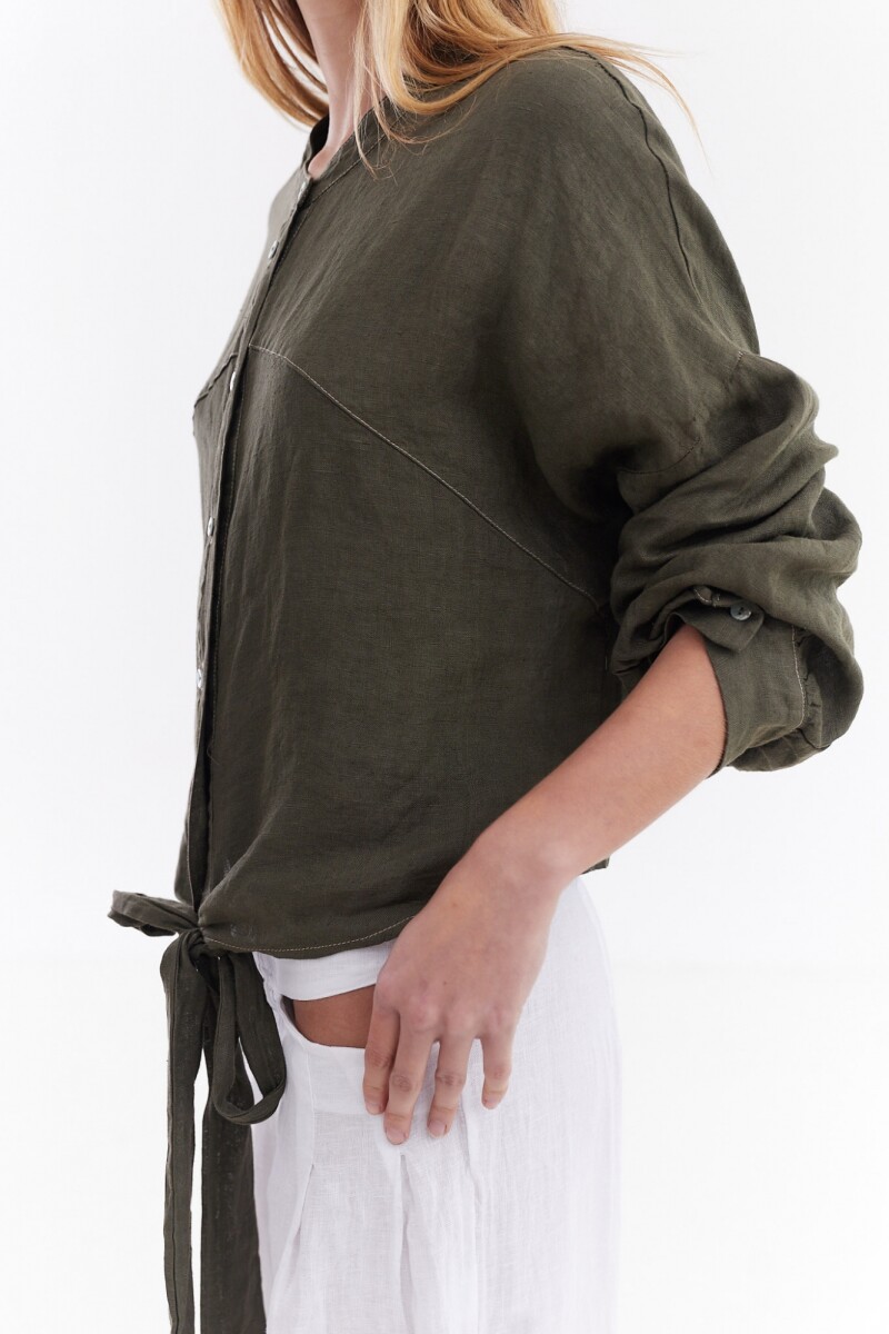 Camisa Leve Verde