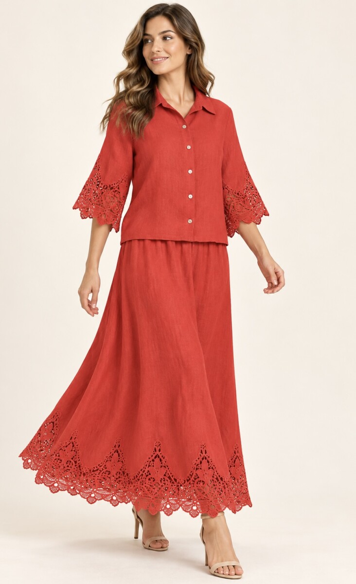 SET ZIRA - Rojo 