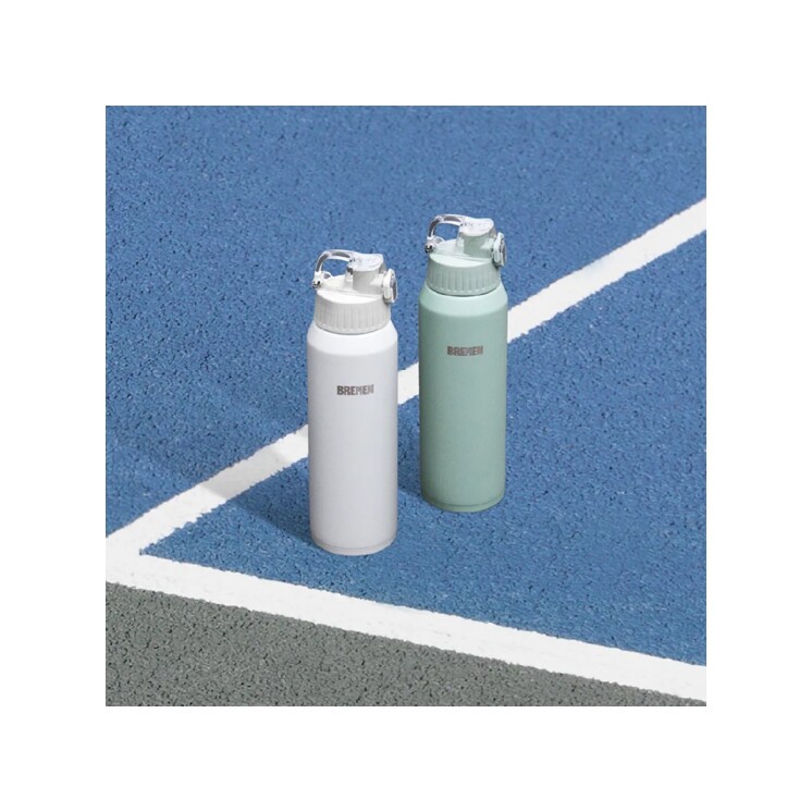 Botella Térmica Deportiva Bremen 600 ml Acero Inoxidable Gris Botella Térmica Deportiva Bremen 600 ml Acero Inoxidable Gris
