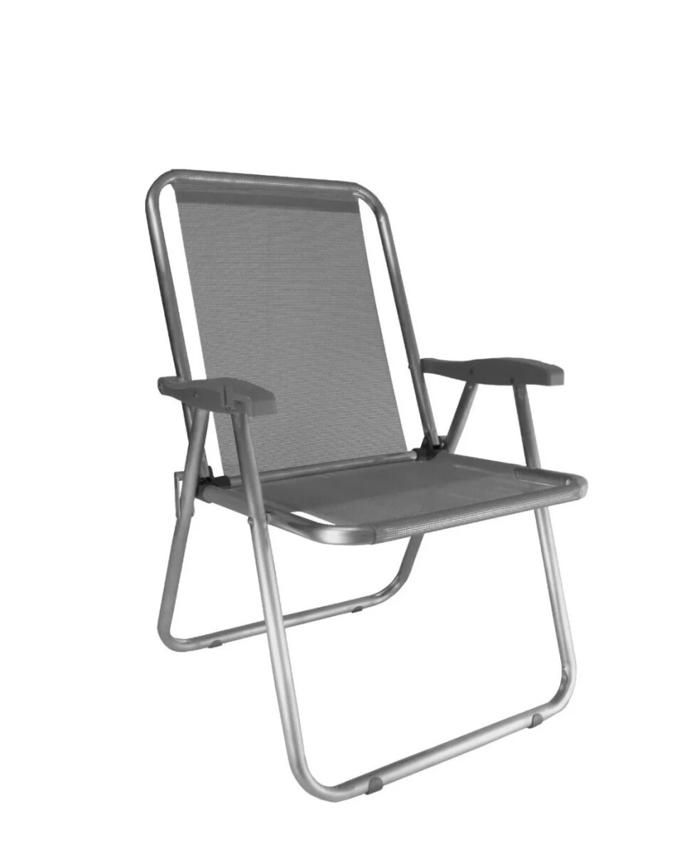 Silla En Aluminio Compacta Zaka PLUS - Gris 
