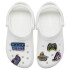 Jibbitz Lights Up Neon Gamer Pack 5 Multicolor